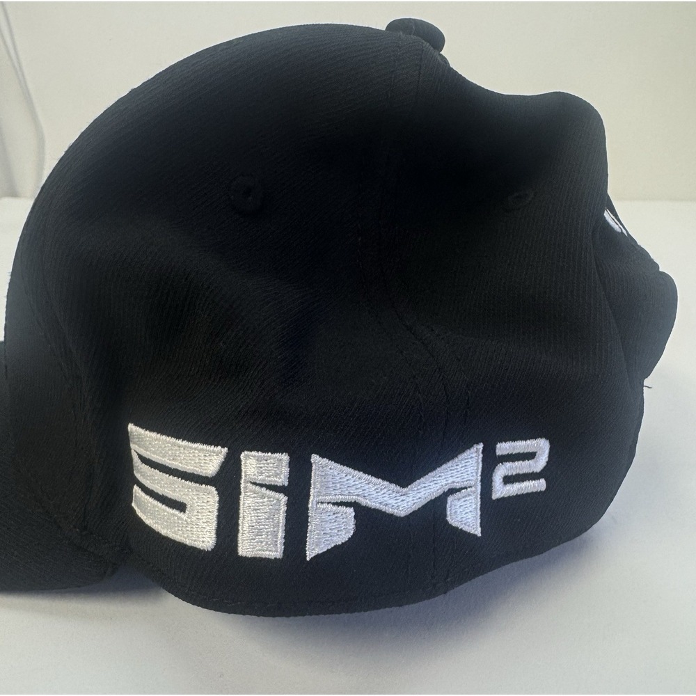 Taylor Made SiM2 SnapBack Golf Hats Caps Black Lot Of 2 / P•780 EXC - Picture 4 of 12